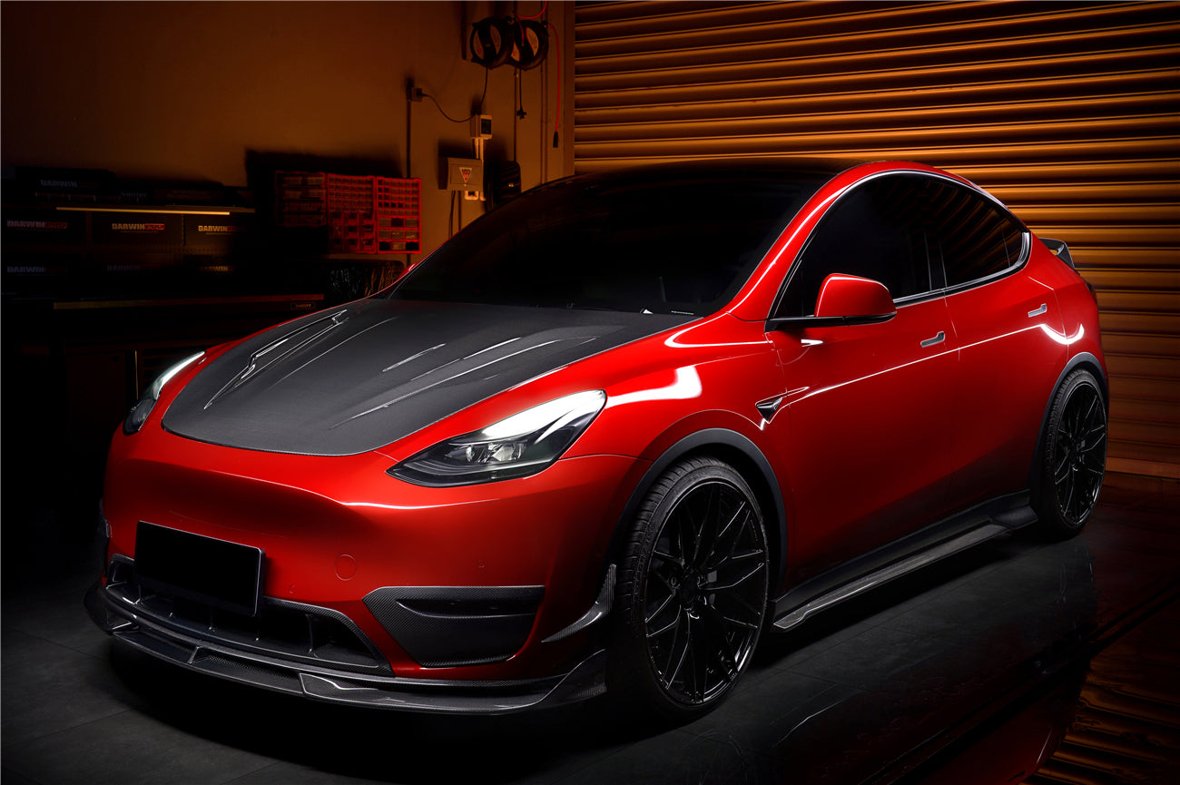 2020 - 2023 Tesla Model Y IMP Performance Carbon Fiber Front Bumper Grille