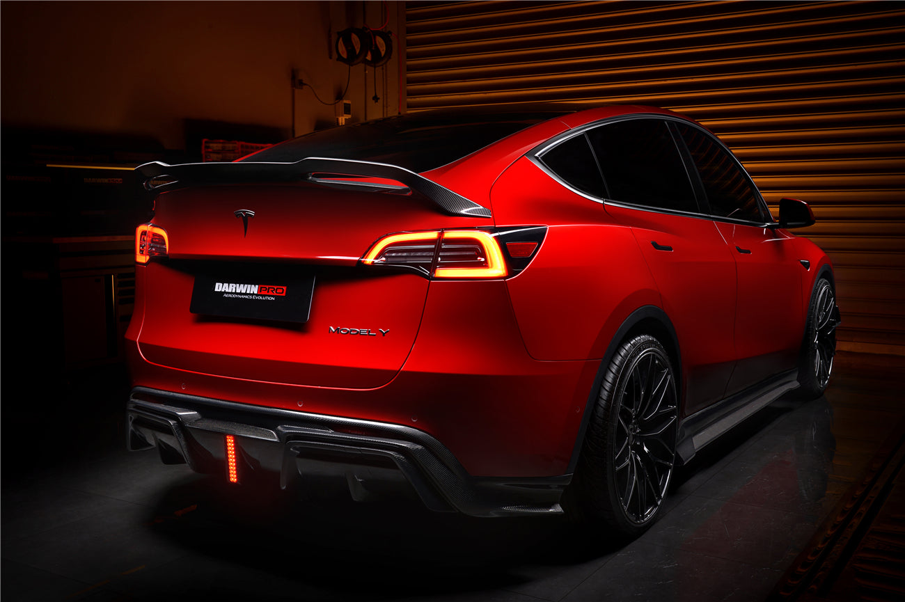 2020 - 2023 Tesla Model Y IMP Performance Carbon Fiber Rear Diffuser