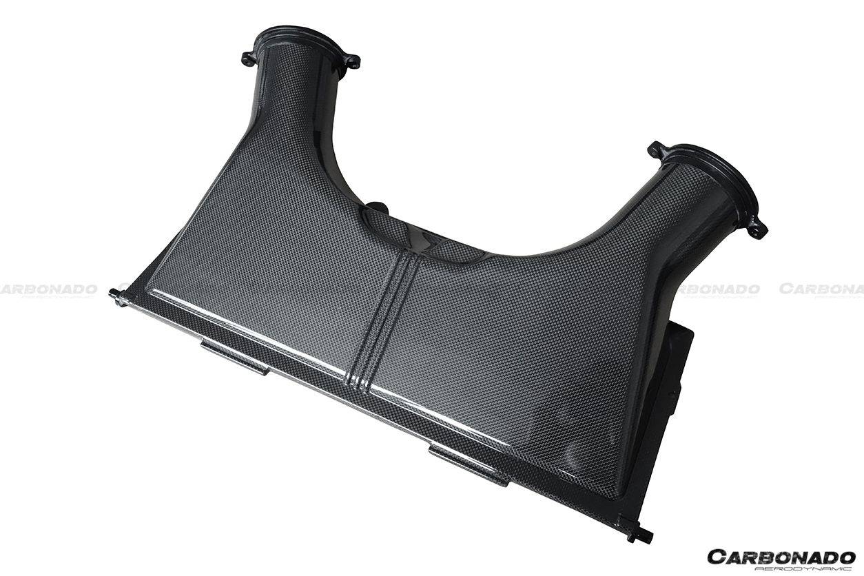 2015-2023 Ferrari F8 & 488 GTB & Spider Dry Carbon Fiber Airbox - Carbonado
