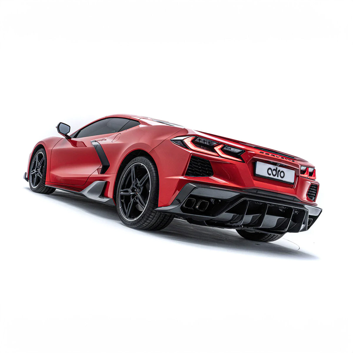 Adro Corvette C8 PrePreg Carbon Fiber Rear Diffuser