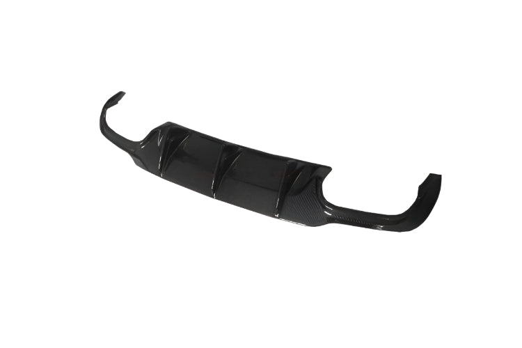 2012 - 2014 Mercedes Benz W204 C Class & C63 AMG Carbon Fiber Rear Lip Diffuser