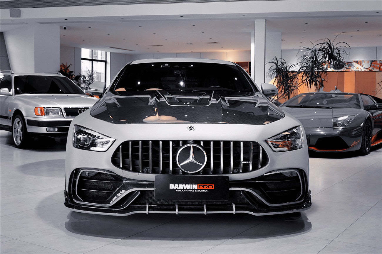 2019 - 2024 Mercedes Benz AMG GT50 GT53 GT43 GT63 GT63S 4Door Coupe X290 IMP Performance Ver.2 Part Carbon Fiber Front Bumper