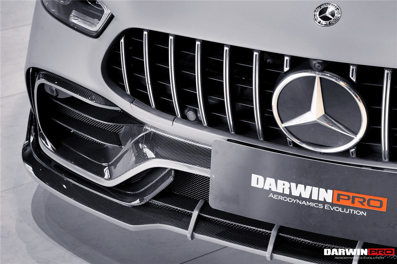 2019 - 2024 Mercedes Benz AMG GT50 GT53 GT43 GT63 GT63S 4Door Coupe X290 IMP Performance Ver.2 Part Carbon Fiber Front Bumper