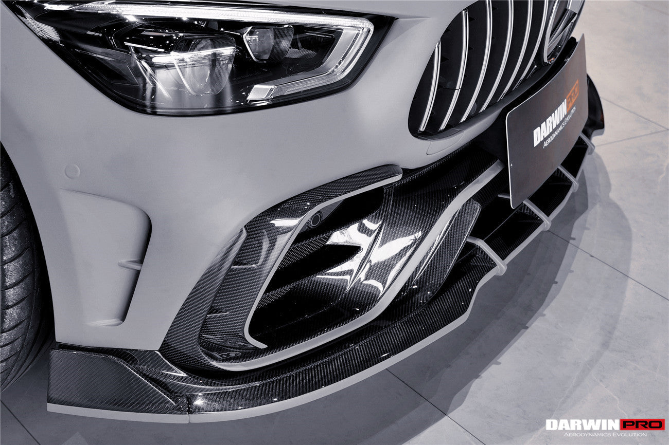 2019 - 2024 Mercedes Benz AMG GT50 GT53 GT43 GT63 GT63S 4Door Coupe X290 IMP Performance Ver.2 Part Carbon Fiber Front Bumper