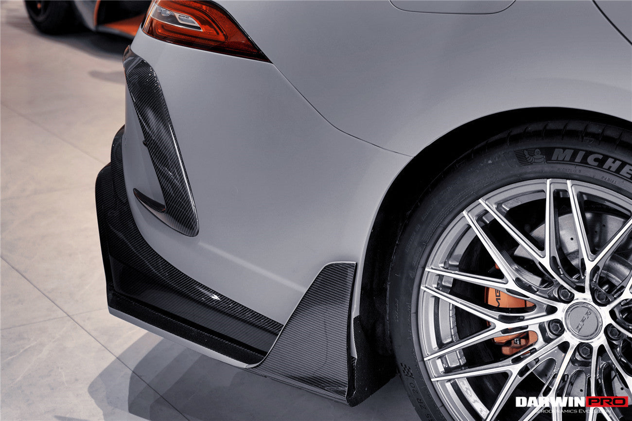 2019 - 2024 Mercedes Benz AMG GT50 GT53 GT43 GT63 GT63S 4Door Coupe X290 IMP Performance Ver.2 Part Carbon Fiber Rear Bumper