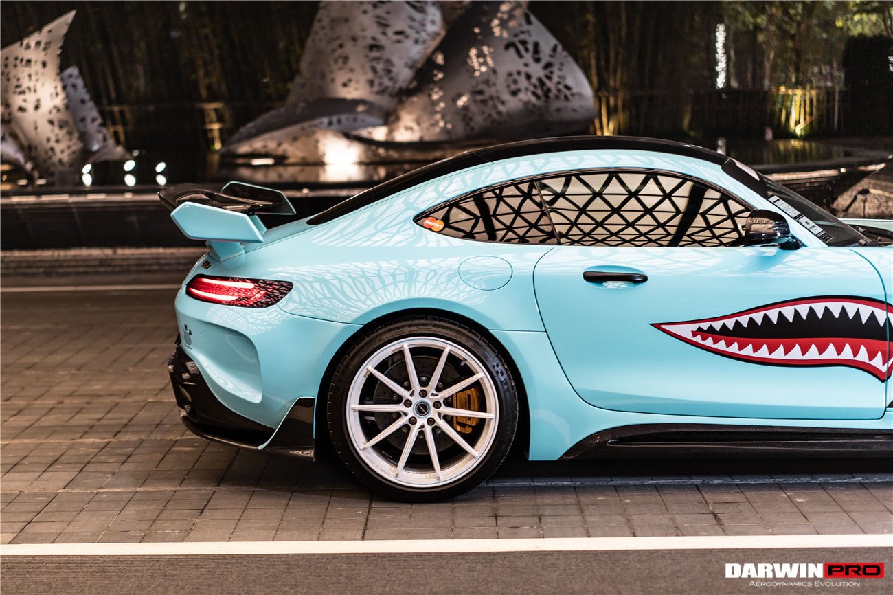 2017 - 2021 Mercedes Benz AMG GTC IMPII Part Carbon Fiber Rear Bumper With Exhasust tips