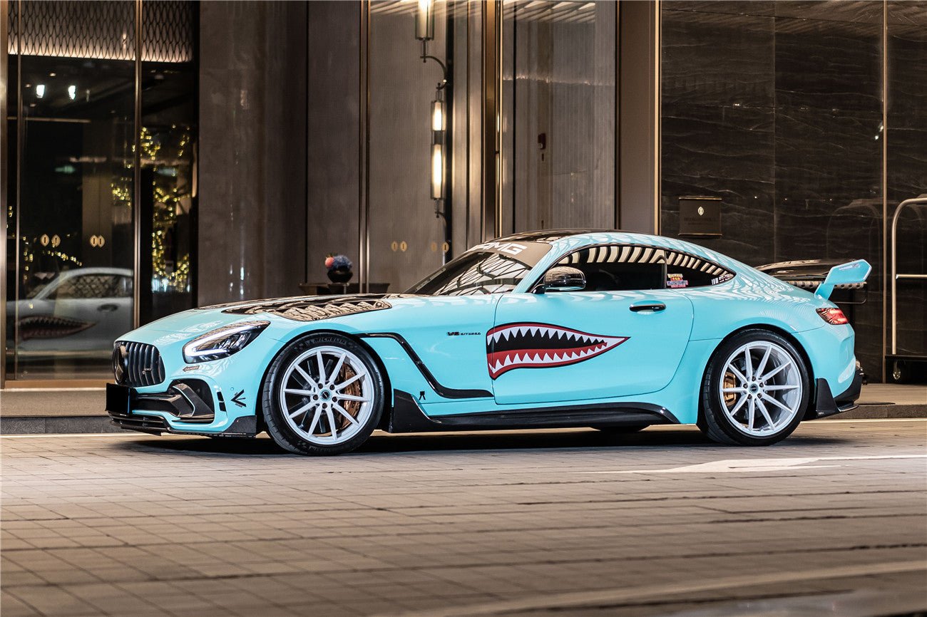 2017 - 2021 Mercedes Benz AMG GTC IMPII  Carbon Fiber Side Skirts