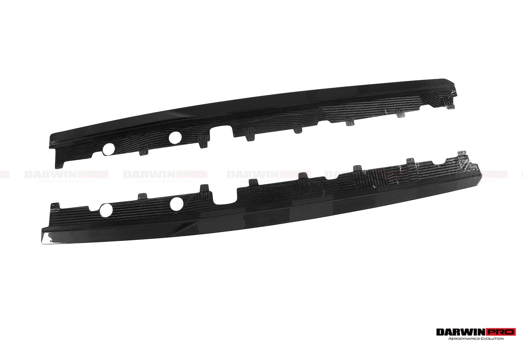 2016 - 2018 Audi R8 GEN2 Coupe&Spyder Performance Parts Style Dry Carbon Fiber Side Skirts