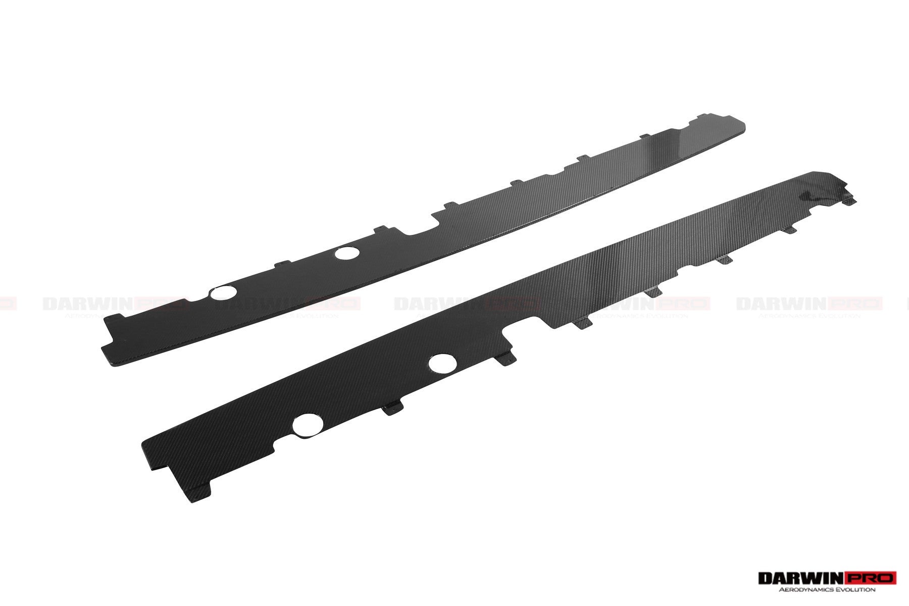 2016 - 2018 Audi R8 GEN2 Coupe&Spyder Performance Parts Style Dry Carbon Fiber Side Skirts