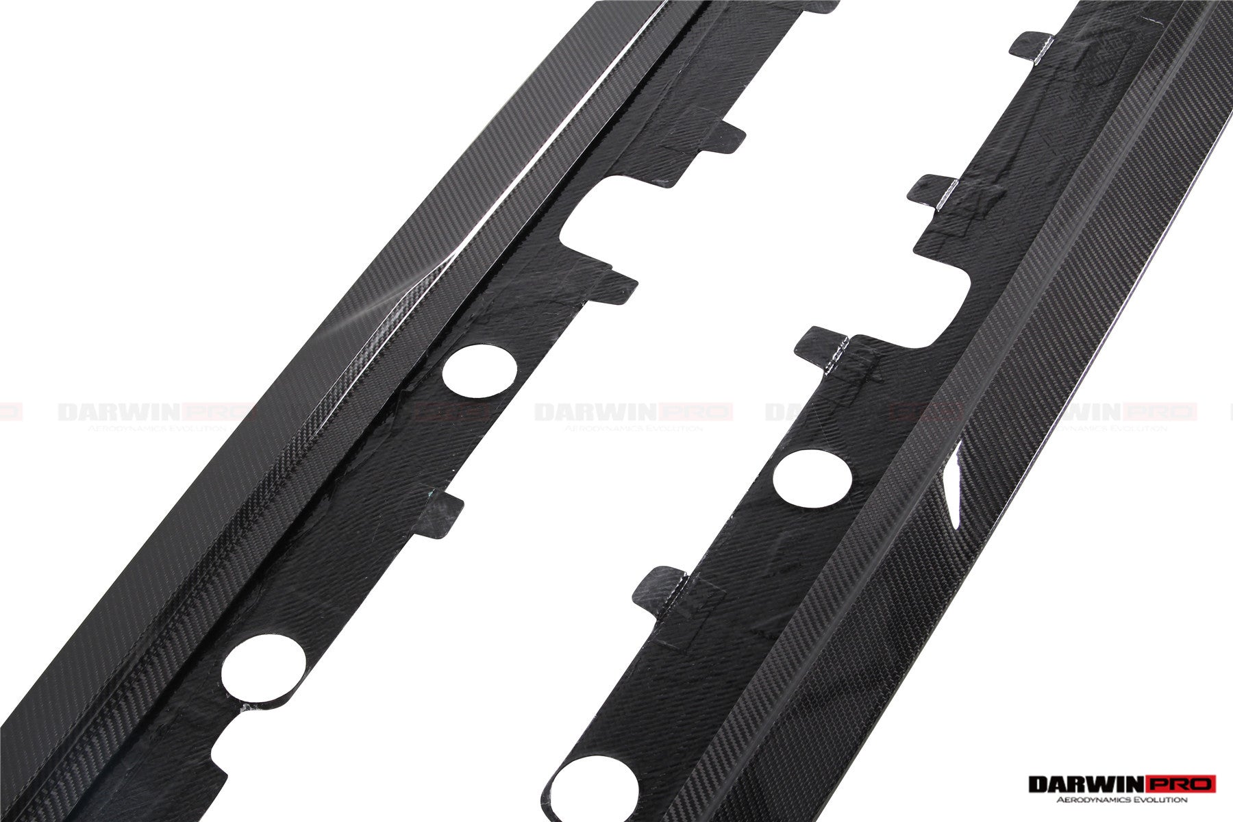 2016 - 2018 Audi R8 GEN2 Coupe&Spyder Performance Parts Style Dry Carbon Fiber Side Skirts