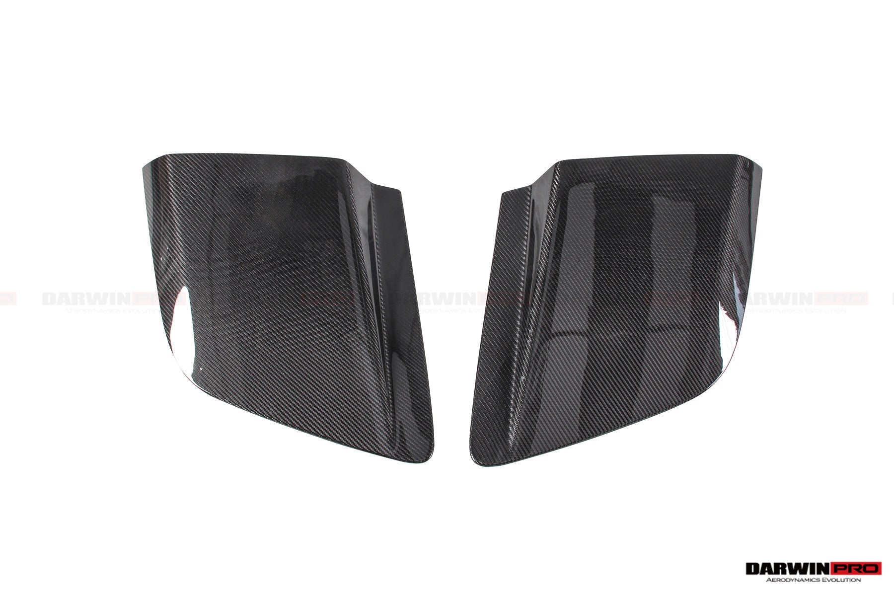 2016 - 2024 Audi R8 Coupe&Spyder GT4 Style Dry Carbon Fiber Side Door Panel Blades