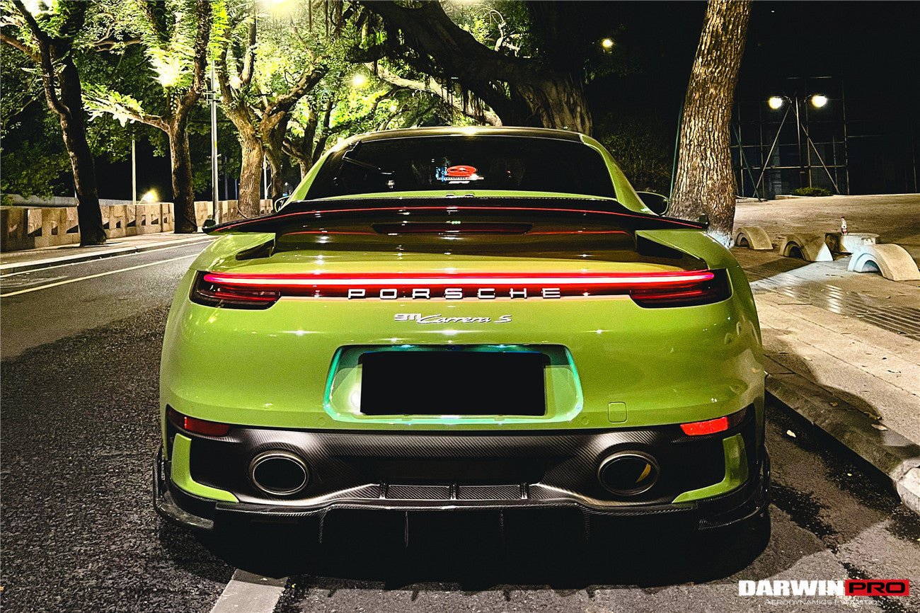 Porsche 911 992 Carrera/Targa Rear Lip DryCF (2019–2023)