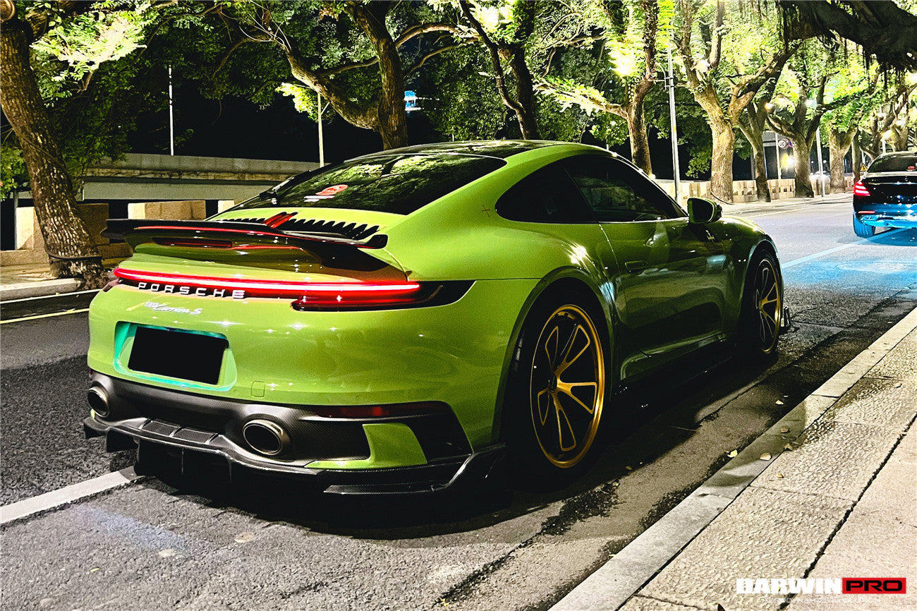 2019 - 2023 Porsche 911 992 Carrera/Targa S/4/4S/GTS SD-Sport Design Rear Lip (Dont Fit Normal Bumper)