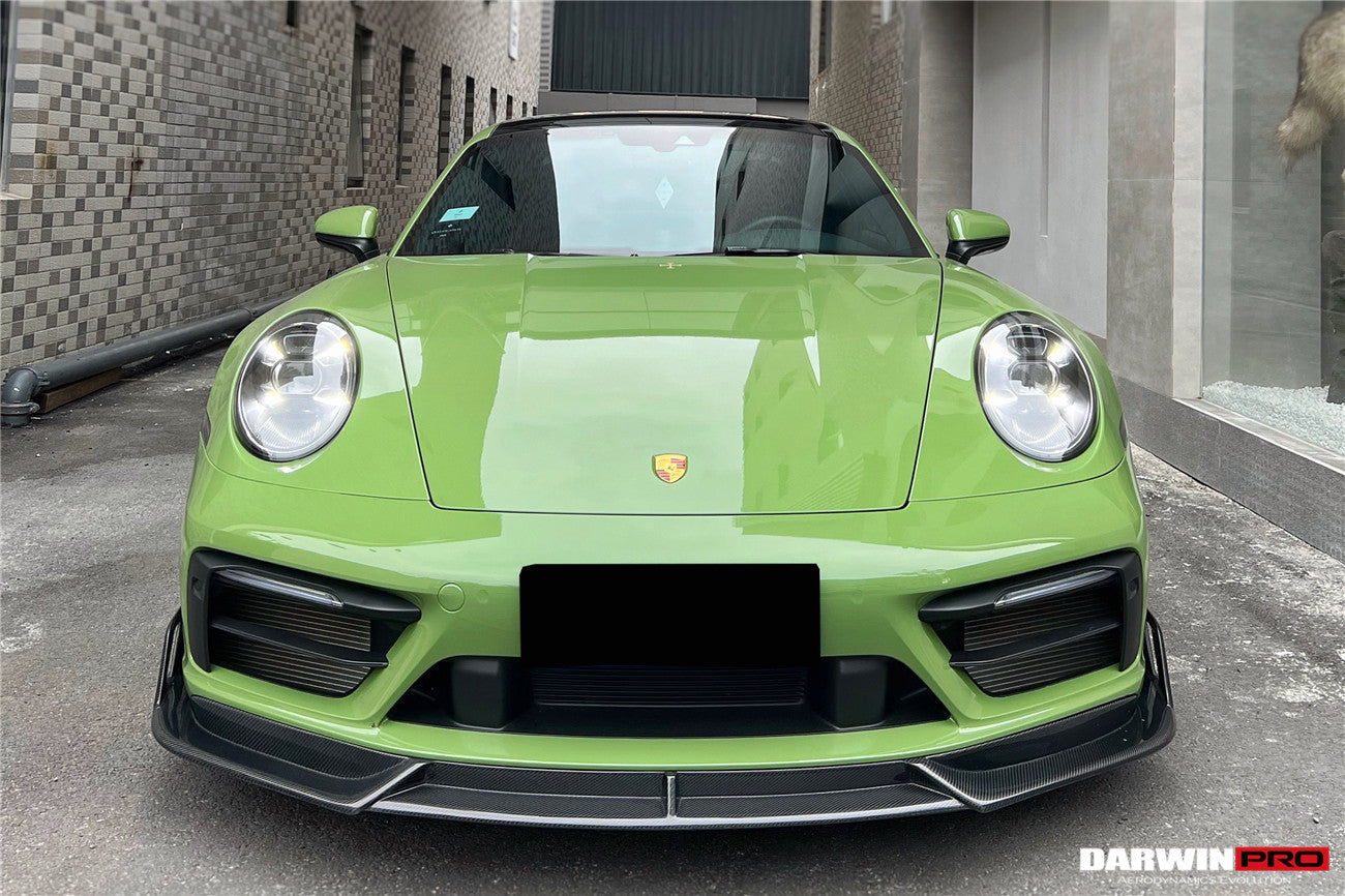 2019 - 2023 Porsche 911 992 Carrera/Targa S/4/4S SD-Sport Design Modl BKSS Style Front Lip