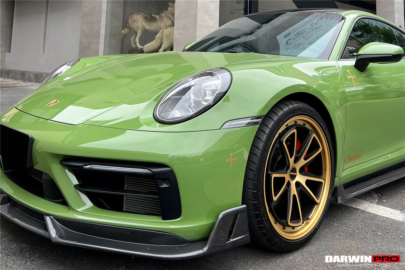 2019 - 2023 Porsche 911 992 Carrera/Targa S/4/4S SD-Sport Design Modl BKSS Style Front Lip