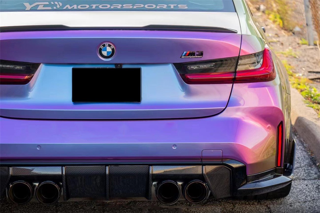 2021-UP BMW M3 G80 MP Style Carbon Fiber Rear Winglets
