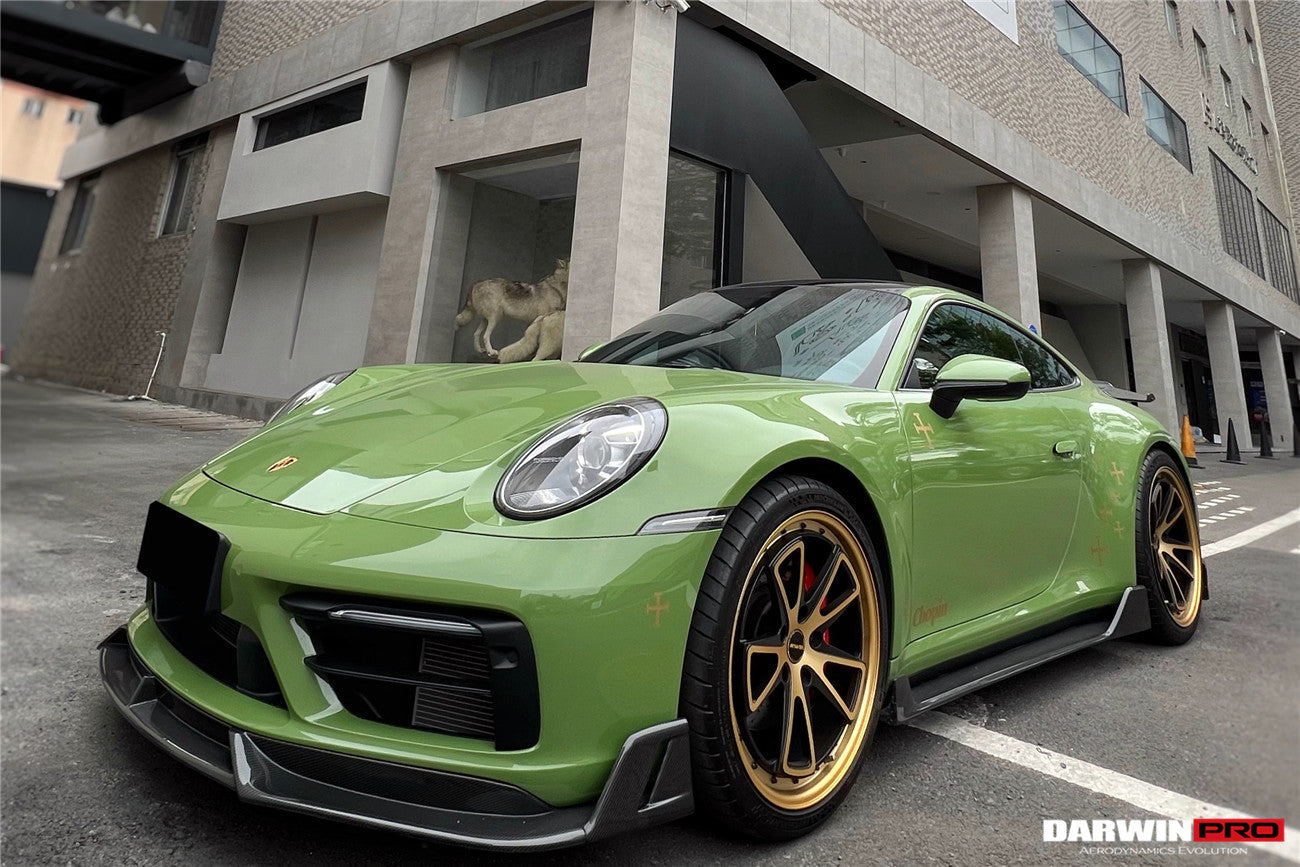 2019 - 2023 Porsche 911 992 Carrera/Targa S/4/4S SD-Sport Design Modl BKSS Style Front Lip