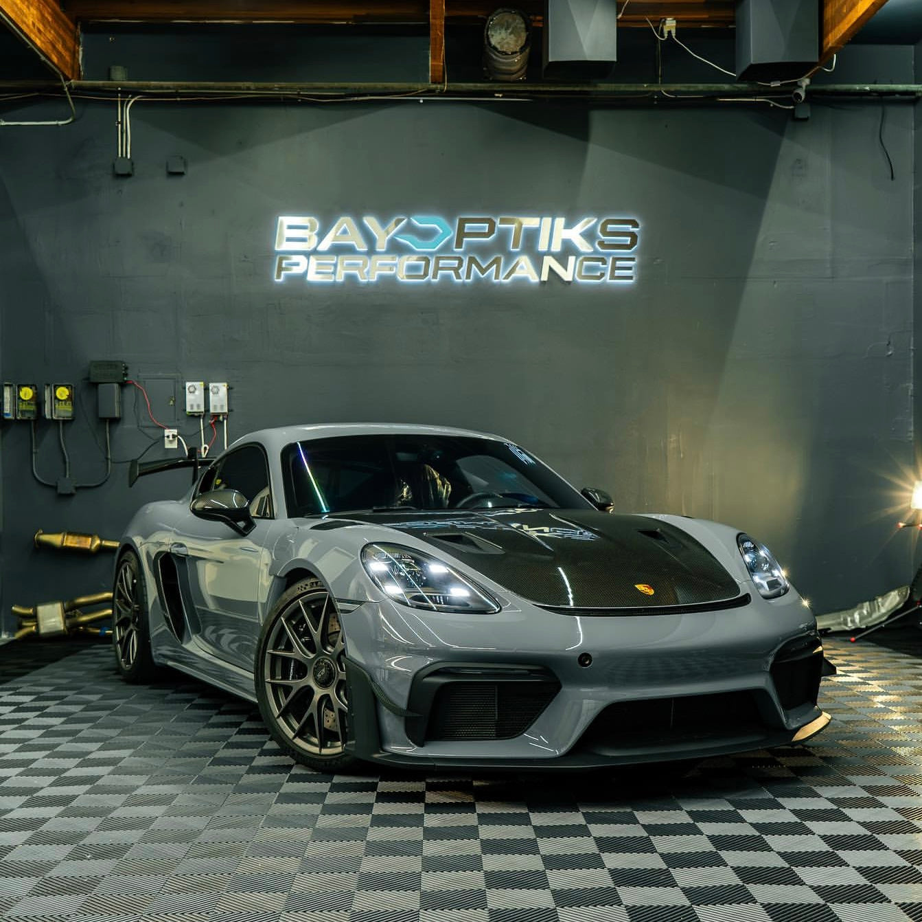 718 Matrix Style LED Headlights for Porsche 718 Boxster Cayman / GT4RS (2019 - Present Xenon Only)