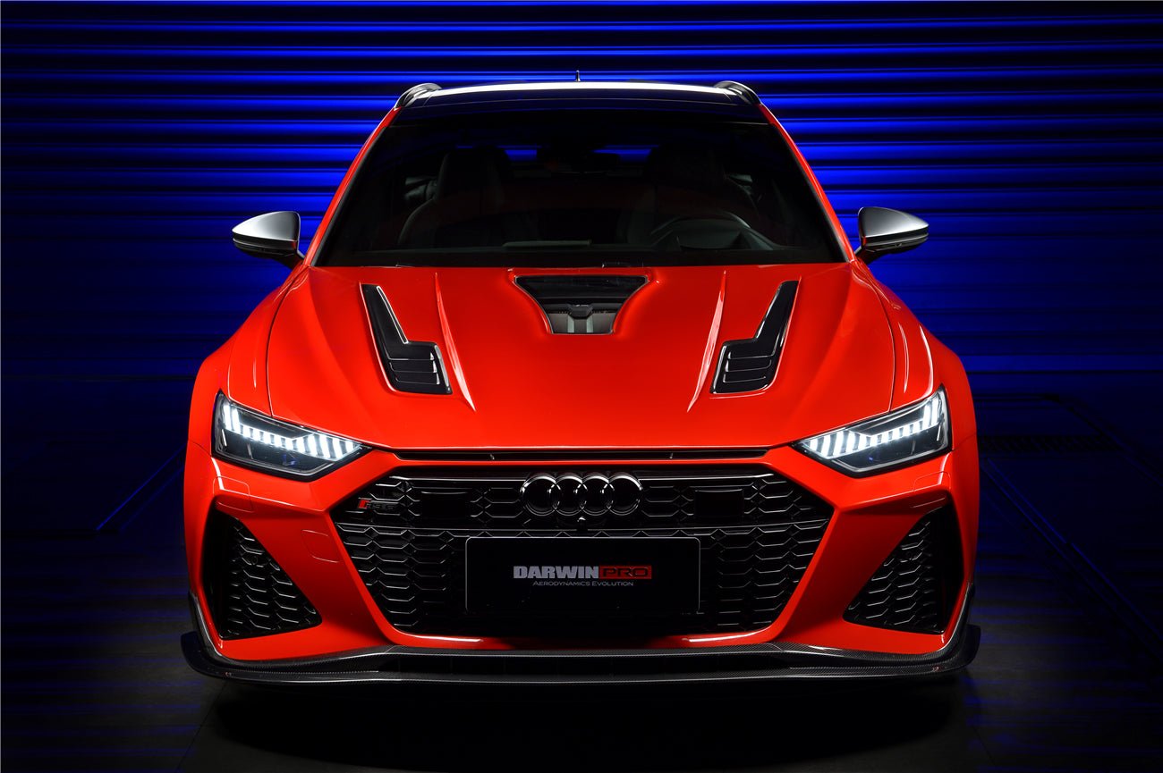 2019 - 2025 Audi RS6 Avant C8 & RS7 Quattro BKSS Style Front Lip