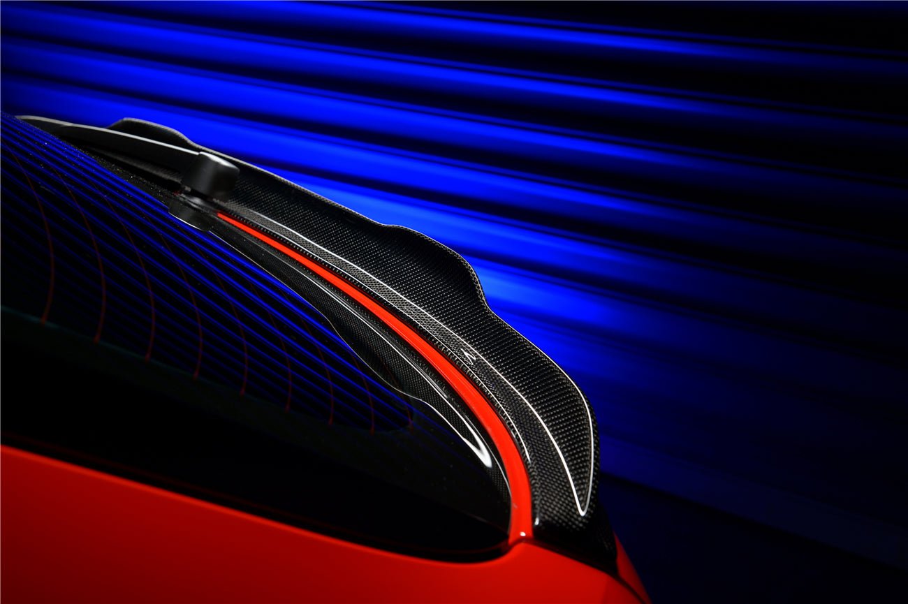 DarwinPRO 2019-2024 Audi RS6 Avant C8 BKSS Style Middle Spoiler - DarwinPRO Aerodynamics