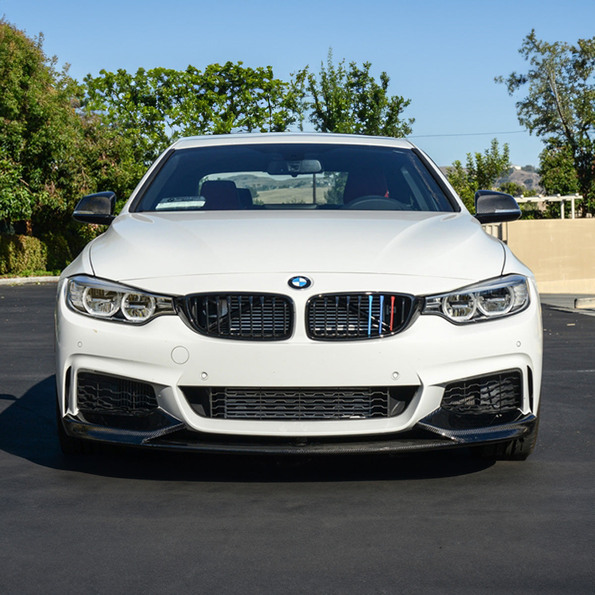 4 Series BMW Front Lip Carbon Fiber 2014-2020