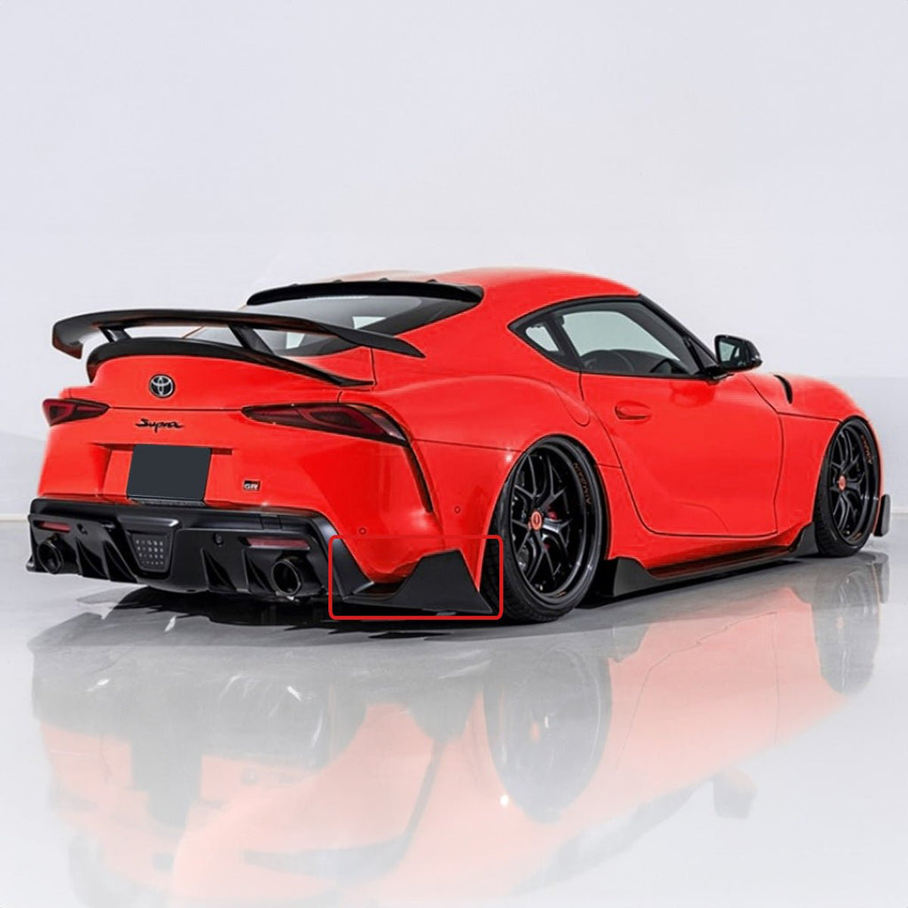 Toyota Supra A90/A91 Carbon Fiber Bumper Spats (2020-24) – Bayoptiks