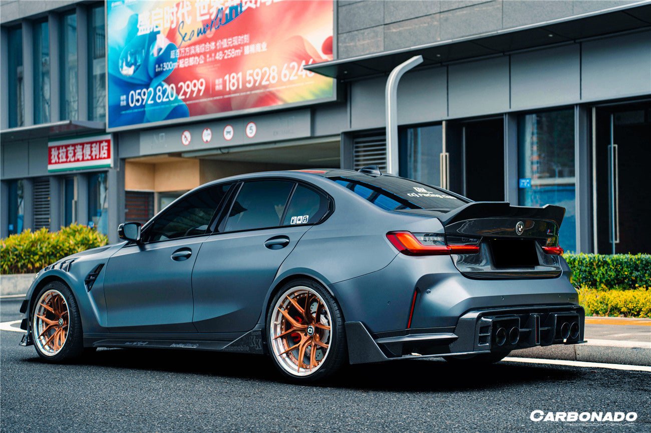 2021-2025 BMW M4 G82 G83 MP Style Carbon Fiber Side Skirts