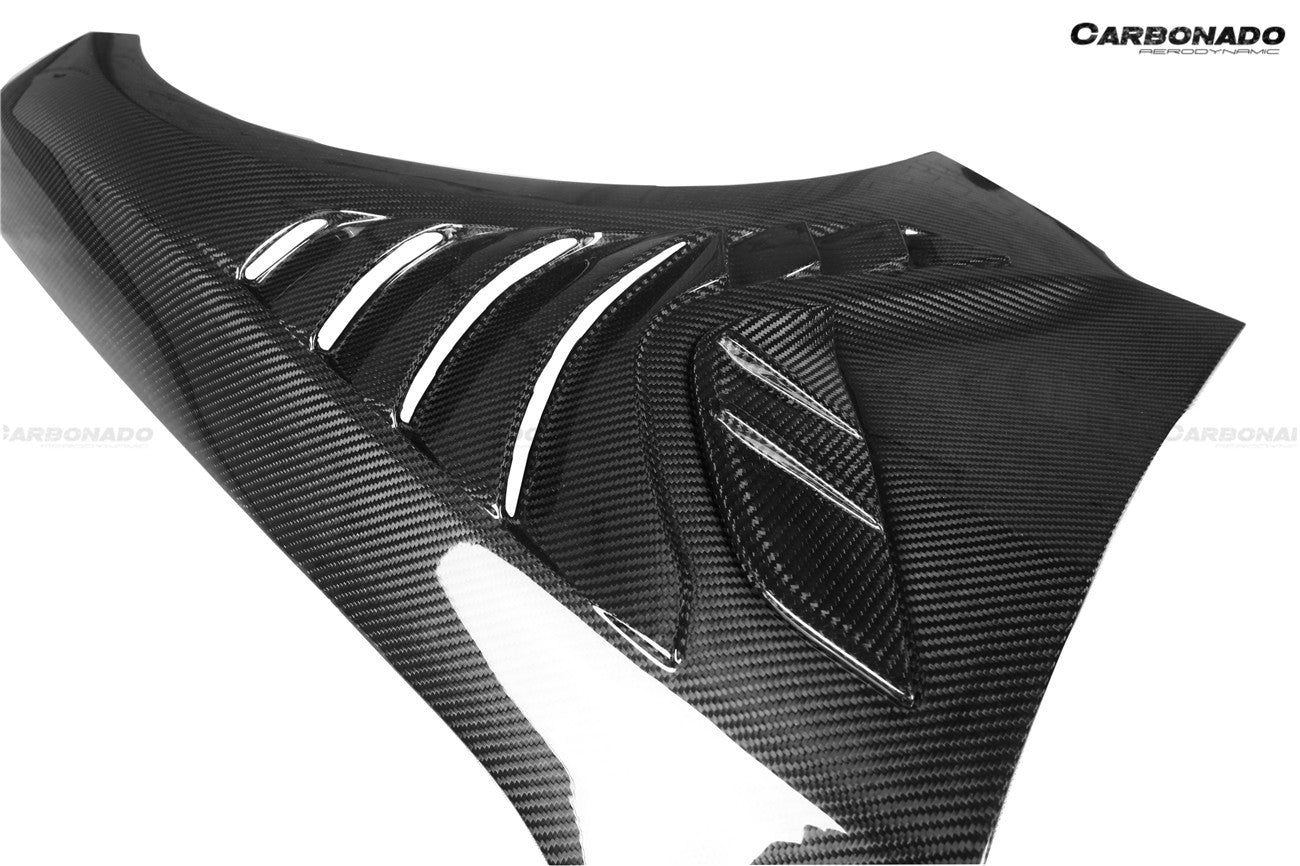 BMW M3 G80 G81 M4 G82 G83 OD Style Dry Carbon Fiber Front Fender 2021-2025
