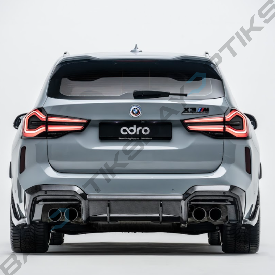 BMW F97 X3M Carbon Fiber Rear Diffuser