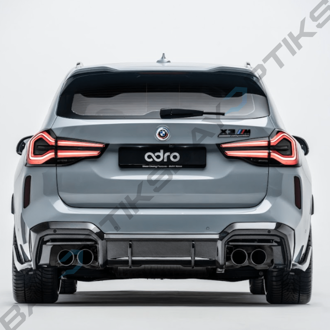 2022 - Present Adro BMW F97 LCI X3M Carbon Fiber Rear Diffuser – Bayoptiks