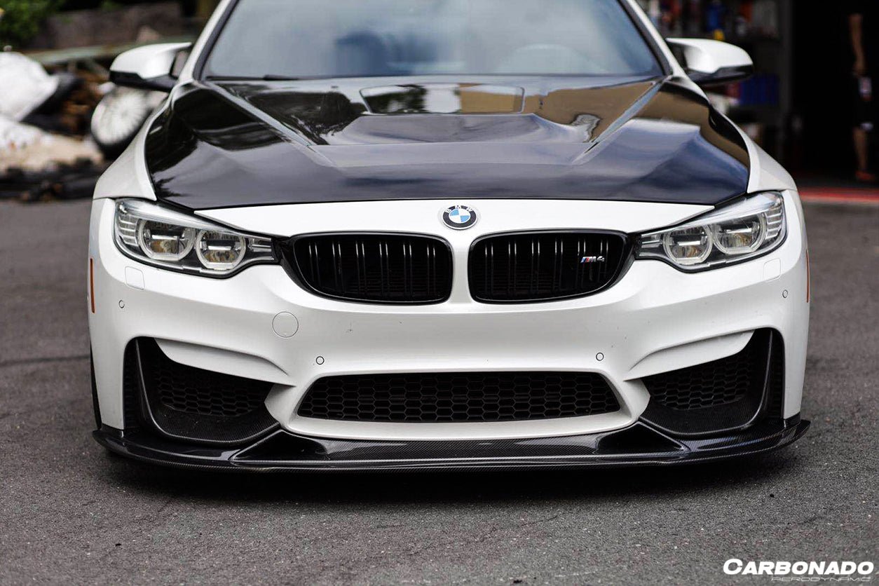 2014-2020 BMW M3 F80 & M4 F82 BS Style Carbon Fiber Front Lip