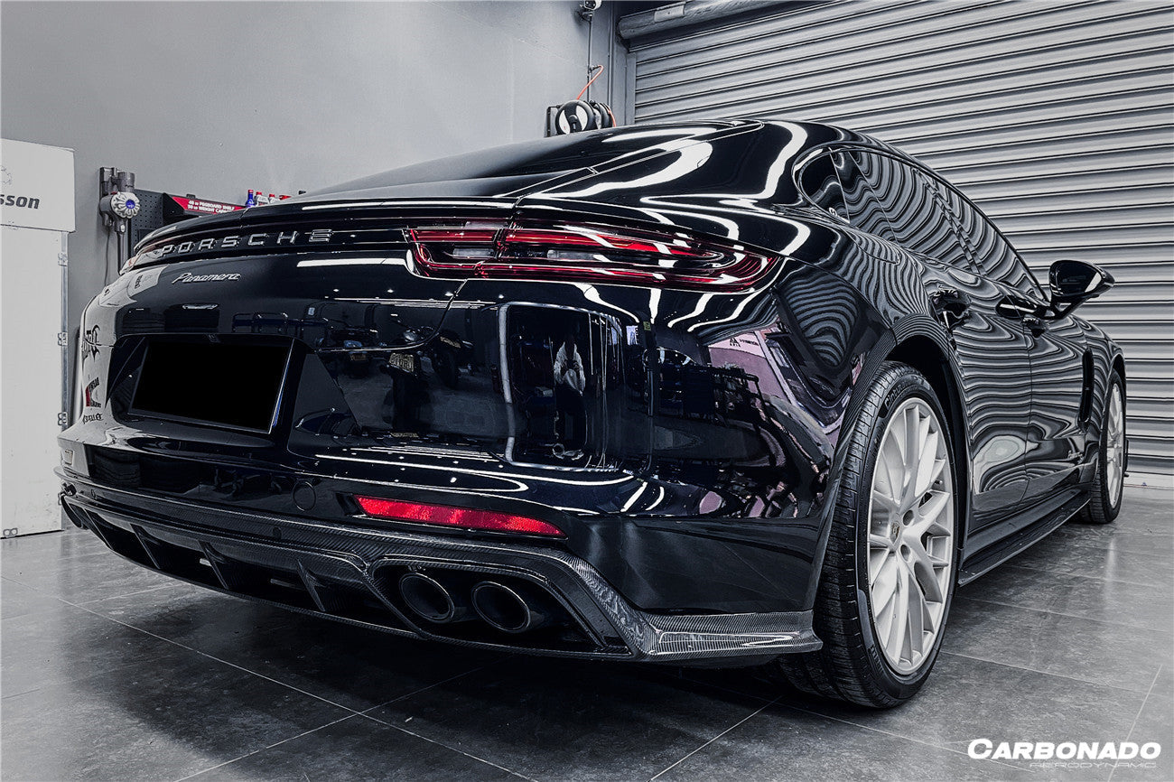 2017 - 2023 Porsche Panamera 971-1 & 971-2 OD Style Rear Lip