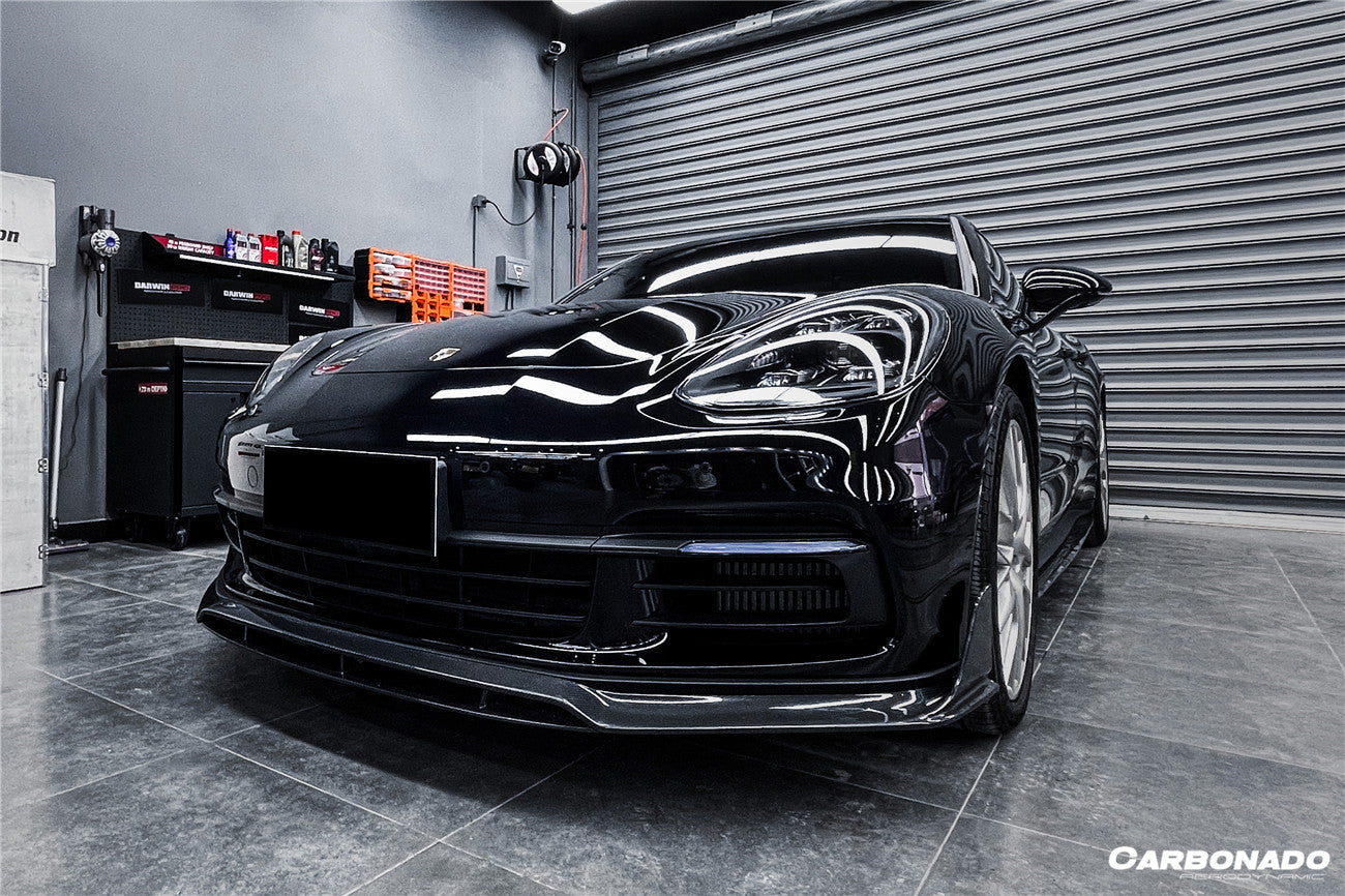 2017 - 2023 Porsche Panamera 971 4 & 4S & GTS & Turbo S OD Style Front Lip