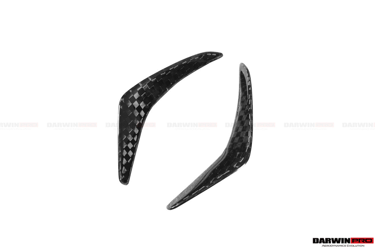 2020 - 2023 Tesla Model Y IMP Performance Carbon Fiber Front  Bumper Canards