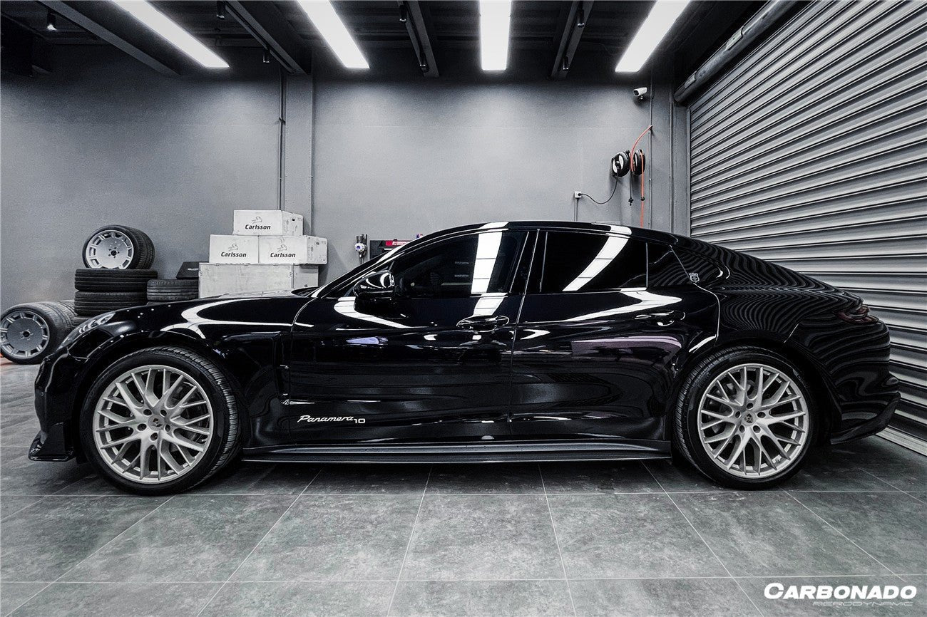 2017 - 2023 Porsche Panamera 971-1 & 971-2 OD Style Side Skirts