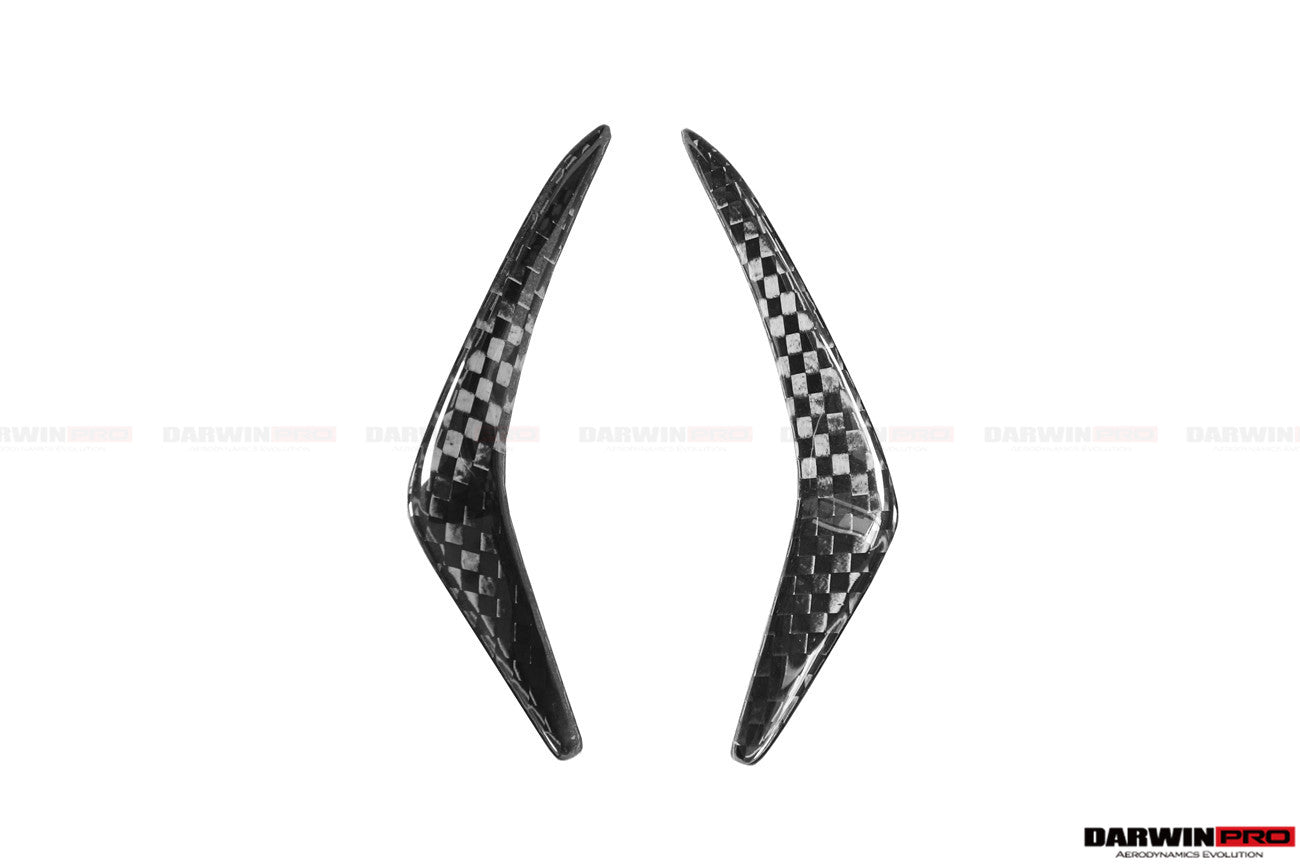2020 - 2023 Tesla Model Y IMP Performance Carbon Fiber Front  Bumper Canards
