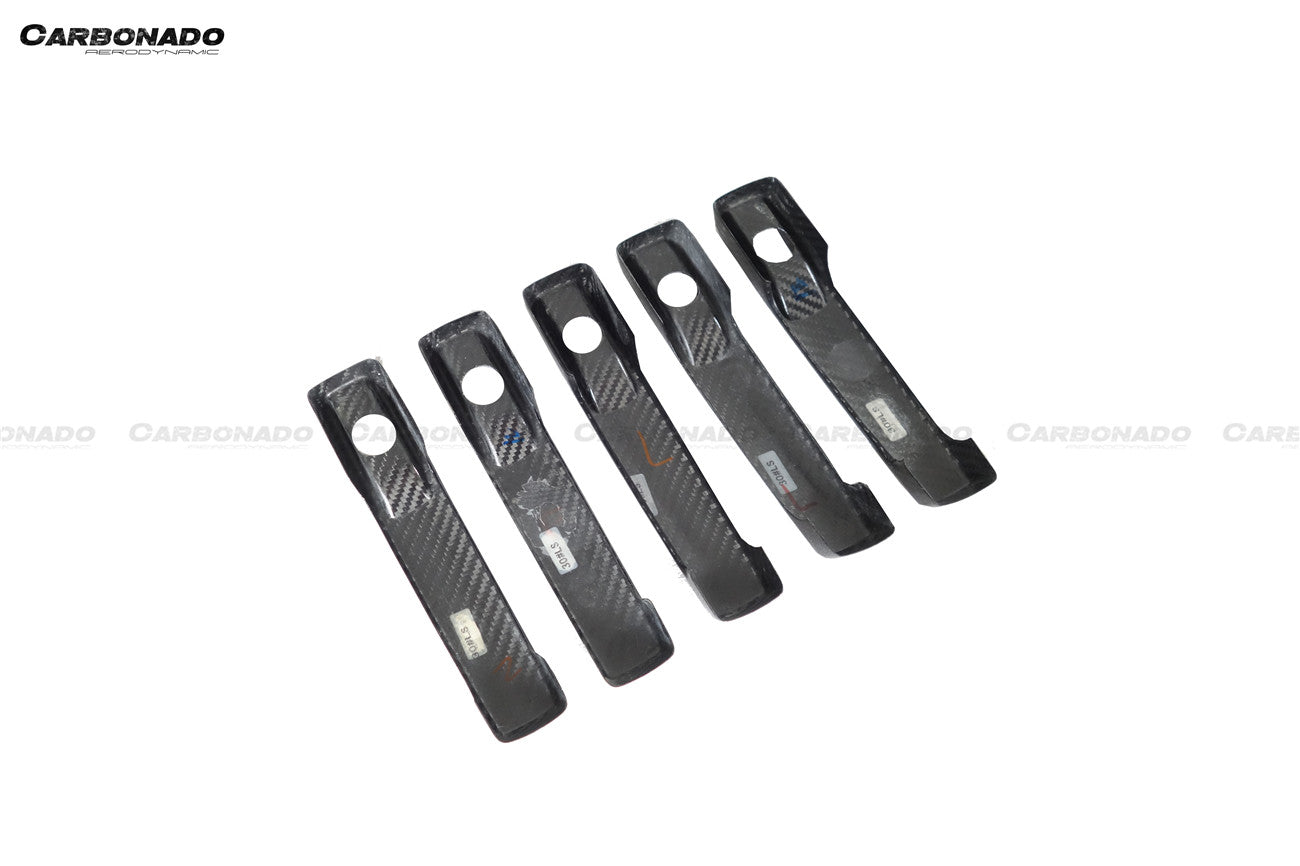 2018 - 2024 Mercedes Benz G550 & G63 AMG W464 G-Wagen BR G900 Style Dry Carbon Door Handle Cover
