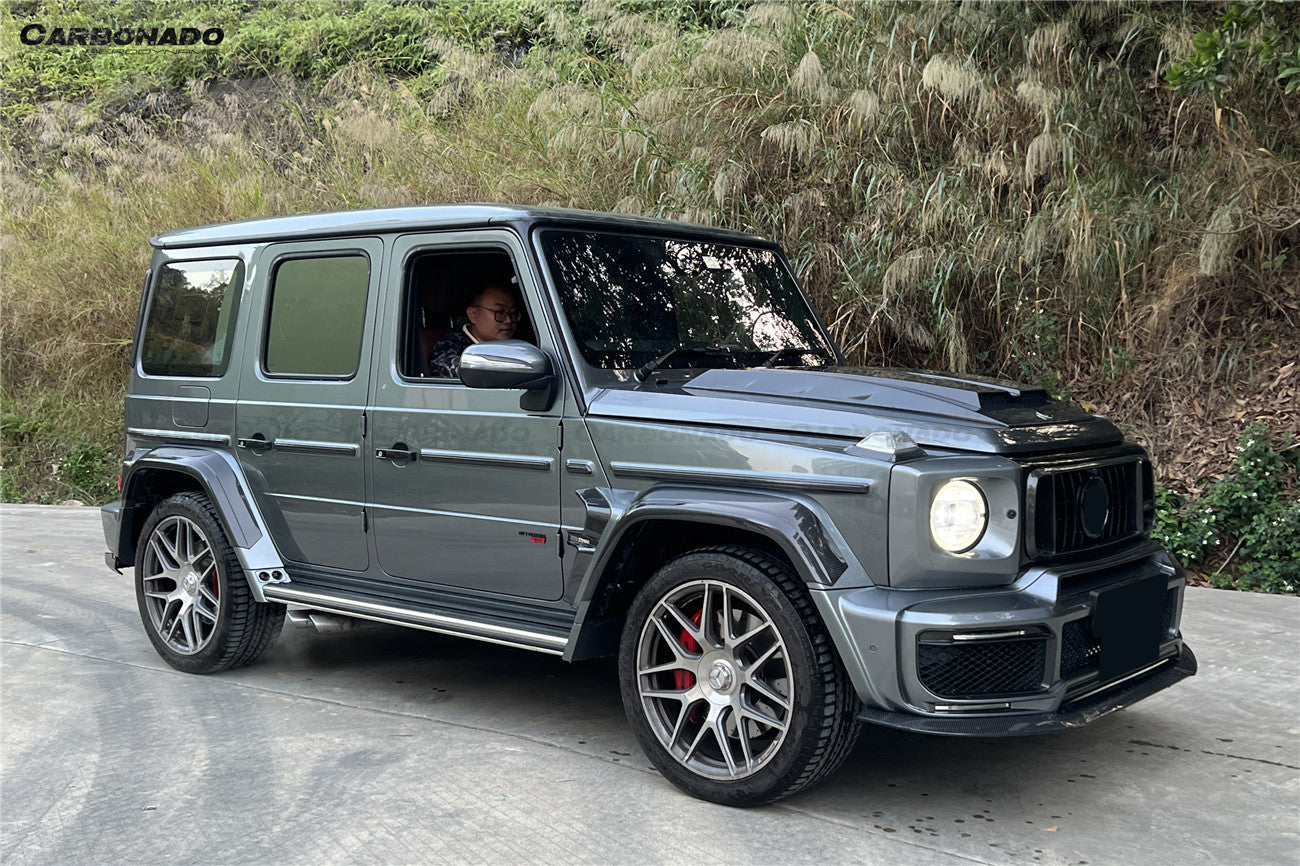 2018 - 2024 Mercedes Benz G550 & G63 AMG W464 G-Wagen BR G900 Style Dry Carbon Door Handle Cover