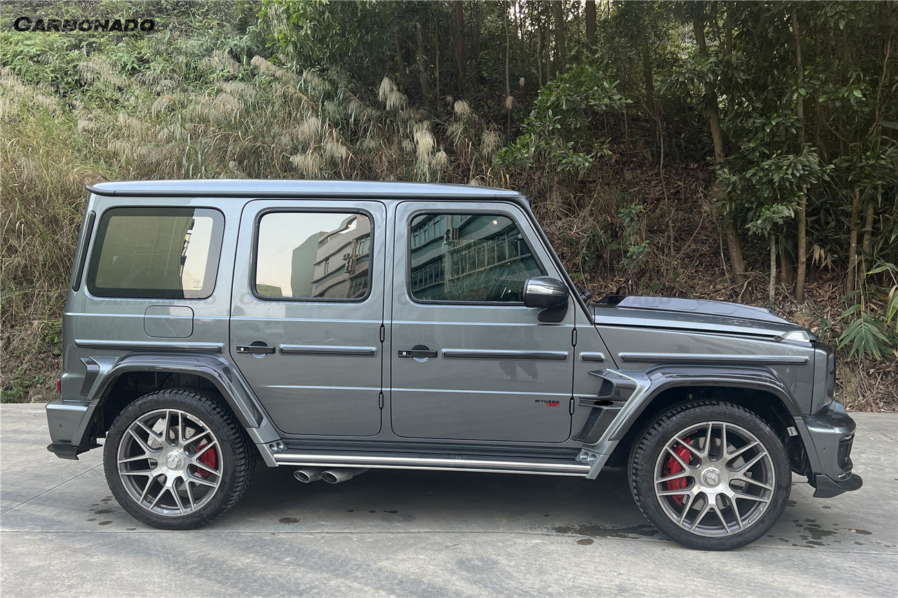 2018 - 2024 Mercedes Benz G550 & G63 AMG W464 G-Wagen BR G900 Style Dry Carbon Door Handle Cover