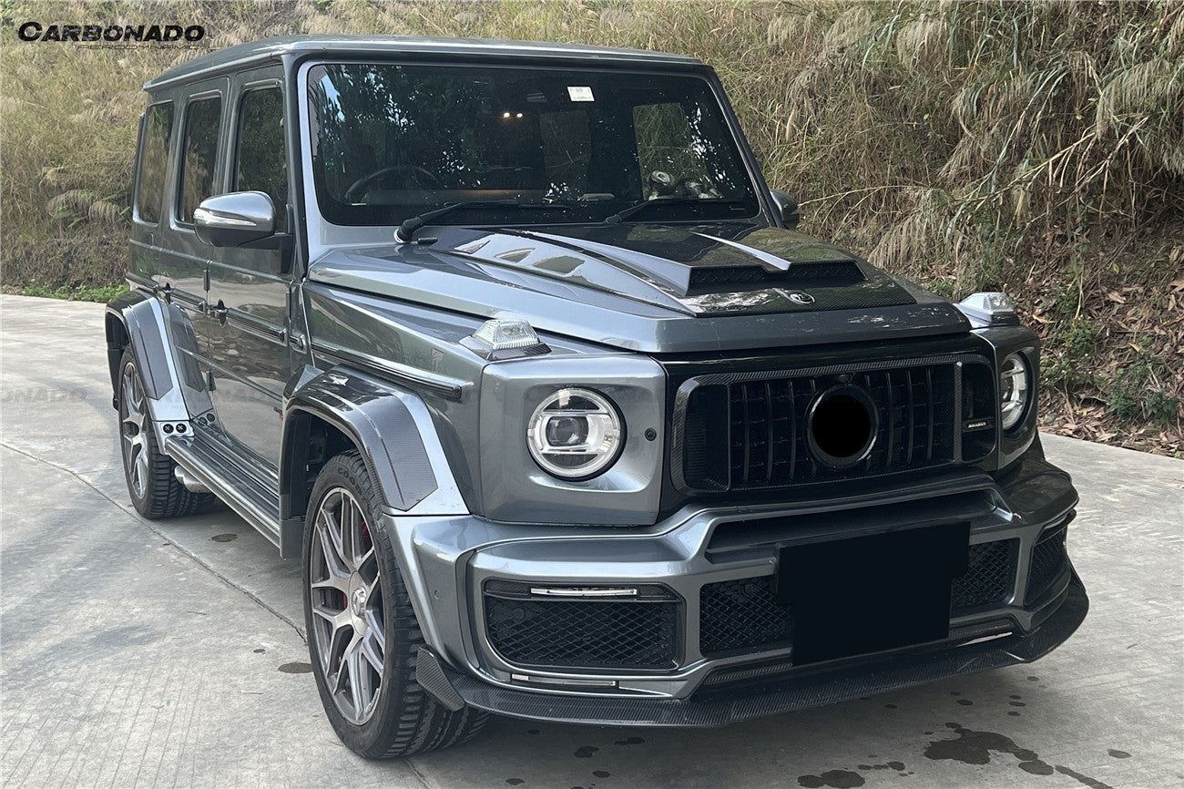 2018 - 2024 Mercedes Benz G550 & G63 AMG W464 G-Wagen BR G900 Style Dry Carbon Door Handle Cover