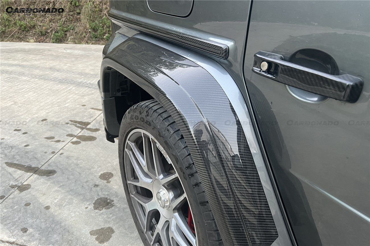 2018 - 2024 Mercedes Benz G550 & G63 AMG W464 G-Wagen BR G900 Style Dry Carbon Door Handle Cover