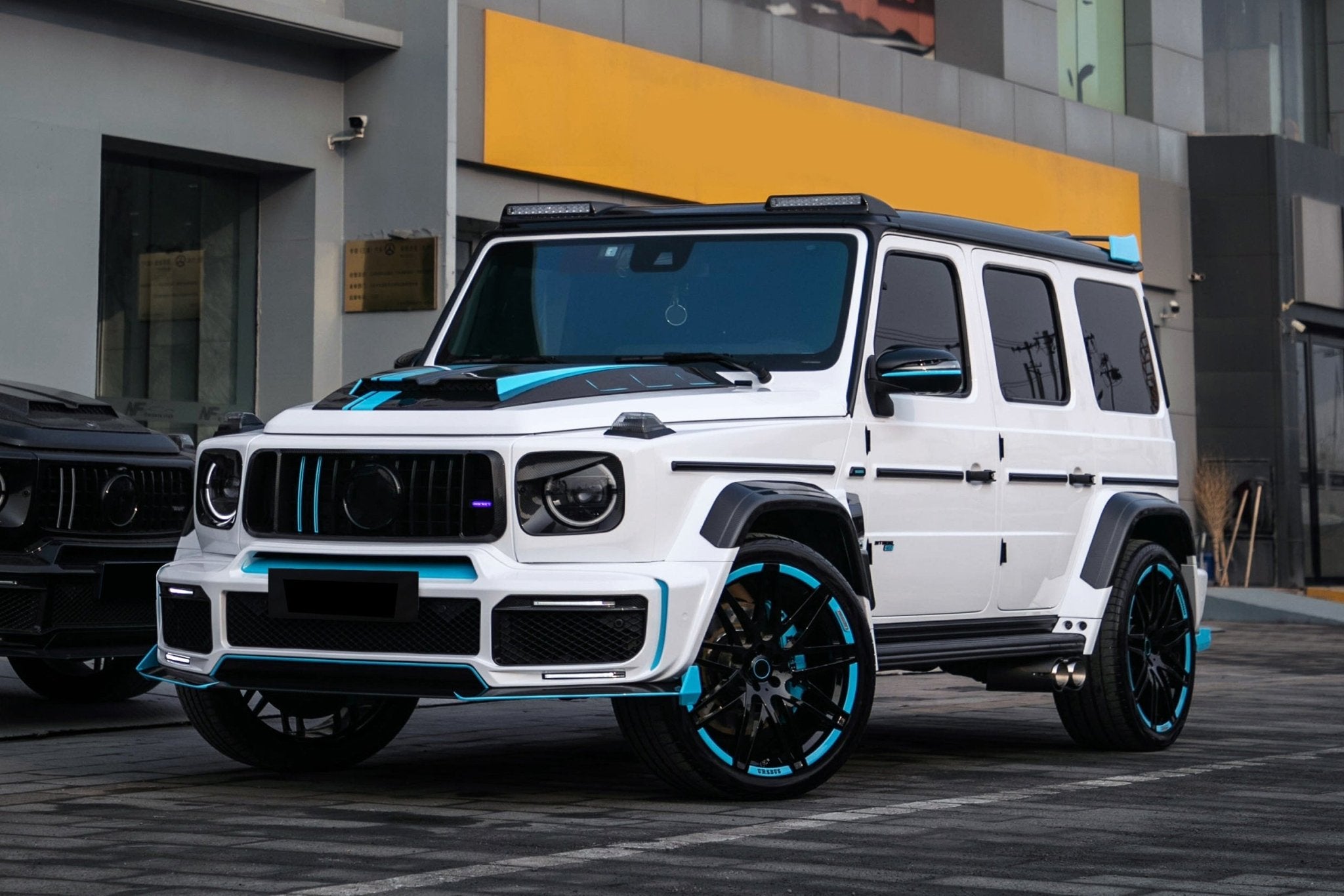2018-2024 Mercedes Benz G63 AMG & G550 W464 G-Wagon BR-G900 Style Dry Carbon Full Body Kit - Carbonado