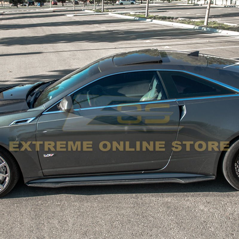 Cadillac CTS-V Coupe Carbon Fiber Side Skirts 2009-2015