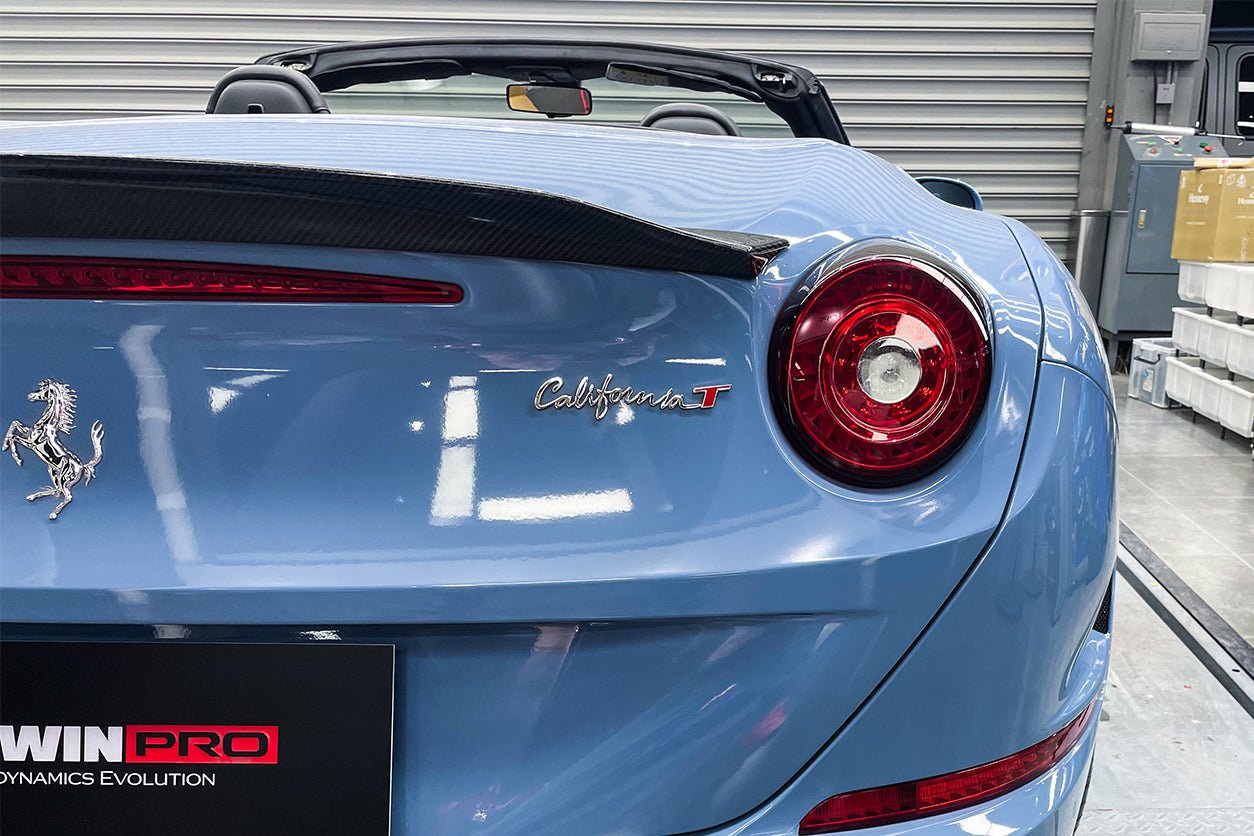 2015 - 2018 Ferrari California BKSS Style Carbon Fiber Trunk Spoiler
