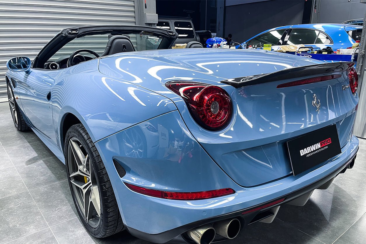 2015 - 2018 Ferrari California BKSS Style Carbon Fiber Trunk Spoiler