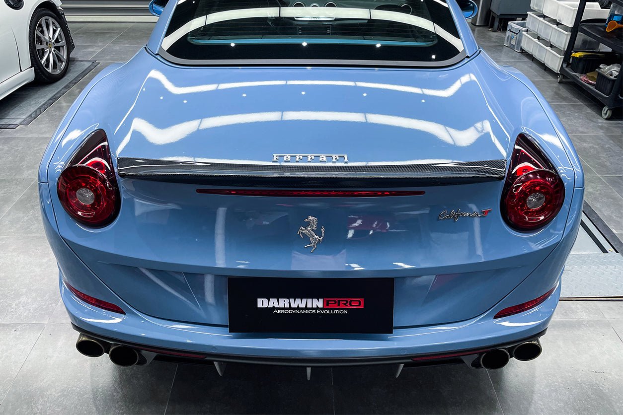 2015 - 2018 Ferrari California BKSS Style Carbon Fiber Trunk Spoiler