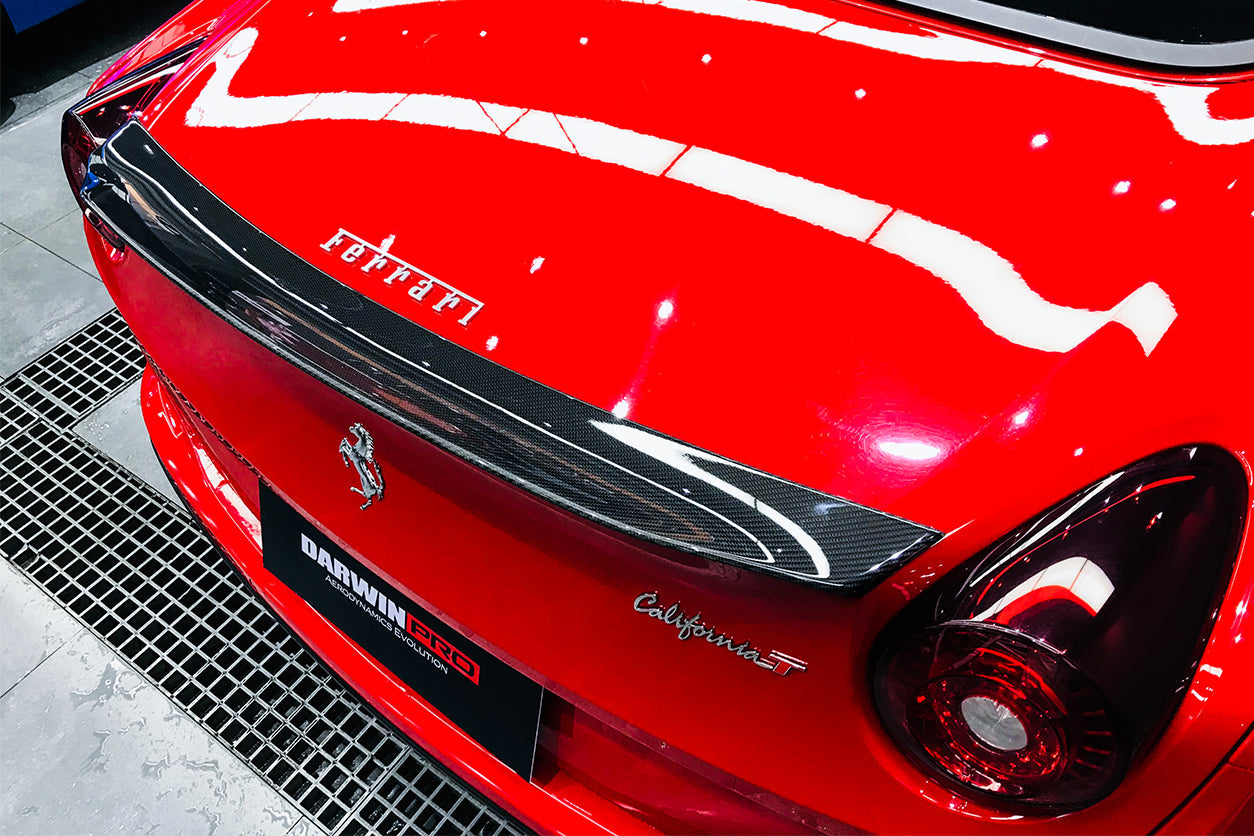 2015 - 2018 Ferrari California BKSS Style Carbon Fiber Trunk Spoiler