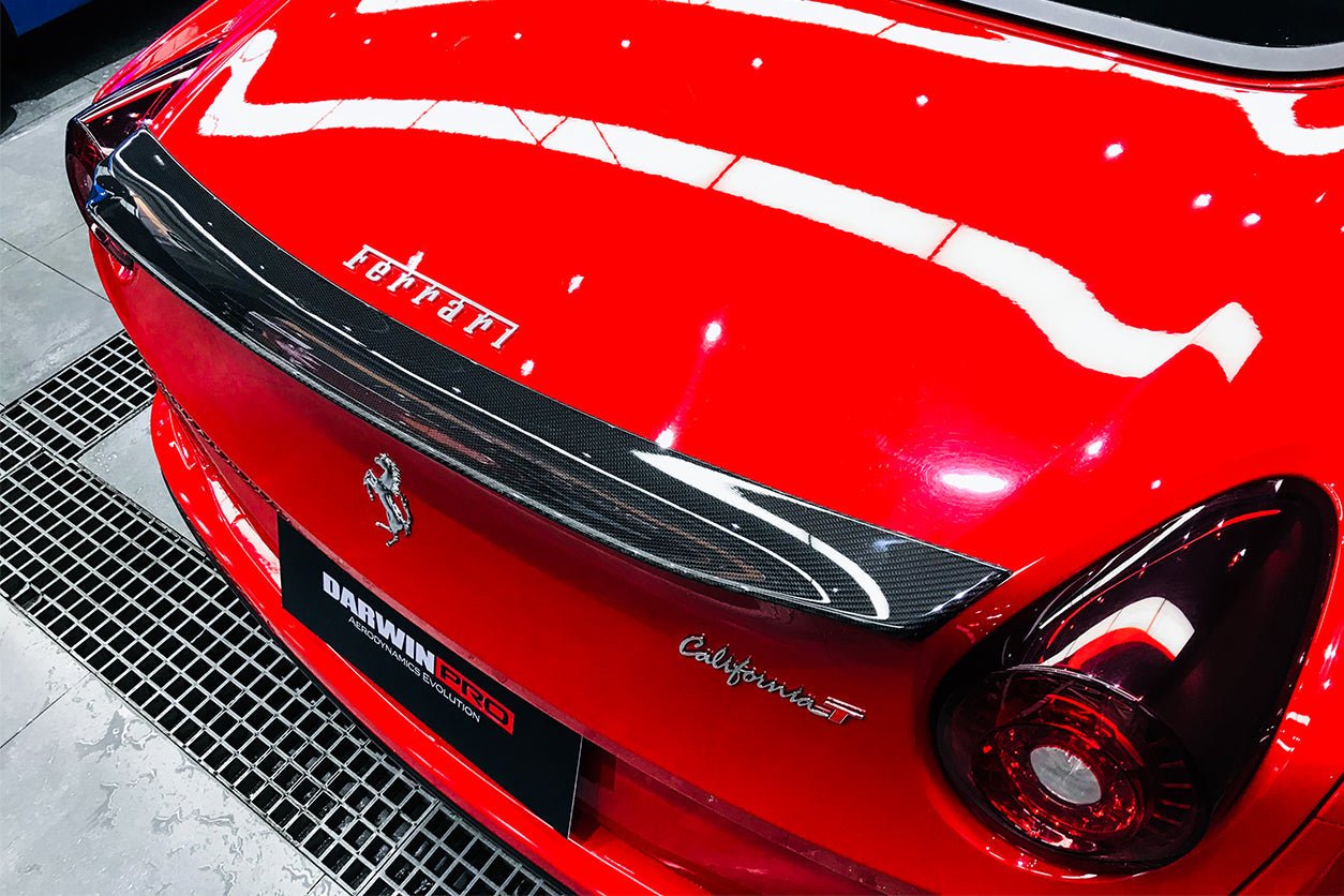 2015 - 2018 Ferrari California BKSS Style Carbon Fiber Trunk Spoiler