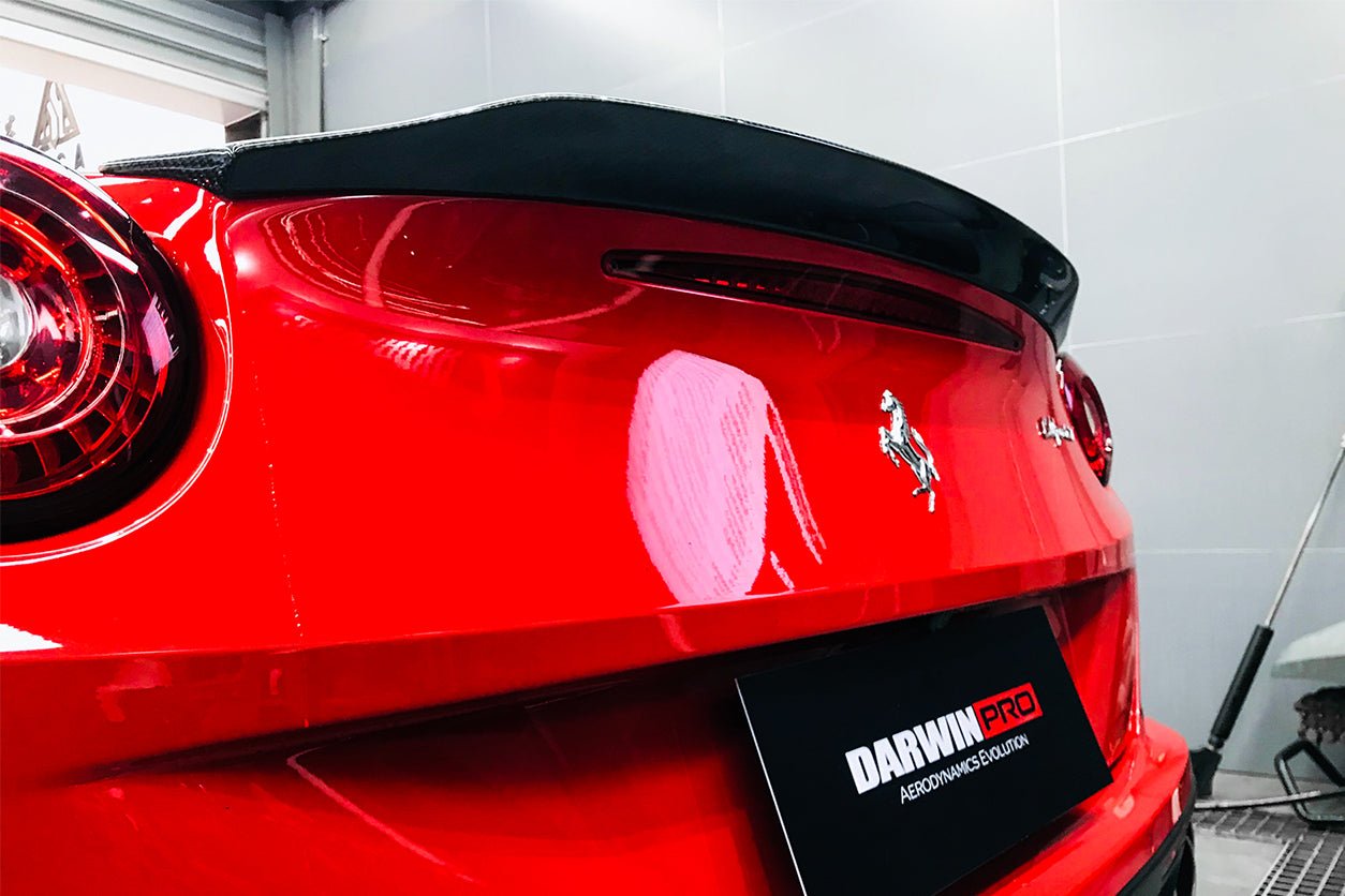 2015 - 2018 Ferrari California BKSS Style Carbon Fiber Trunk Spoiler