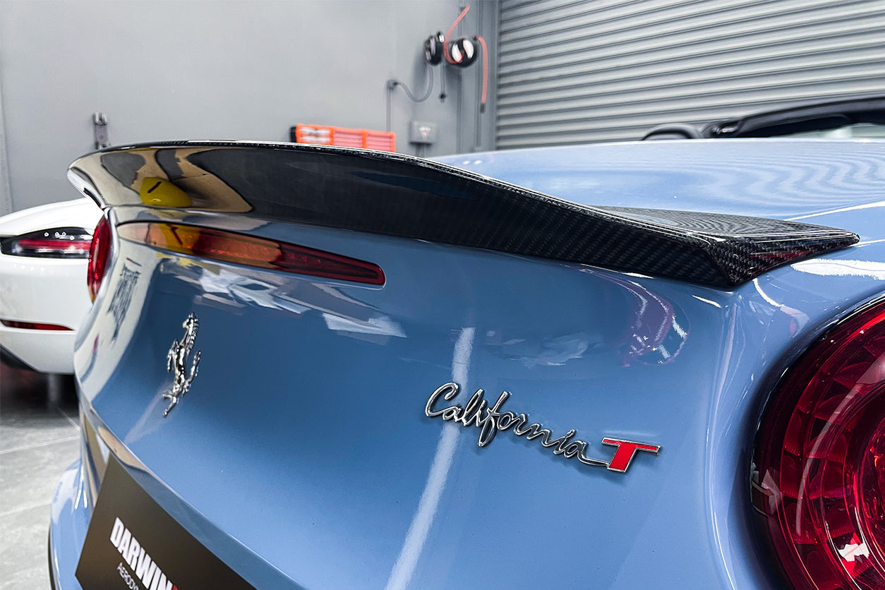 2015 - 2018 Ferrari California BKSS Style Carbon Fiber Trunk Spoiler